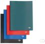 Pergamy showalbum voor ft A4 met 20 transparante tassen in geassorteerde kleuren - Thumbnail 1