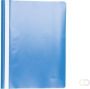 Pergamy snelhechtmap ft A4 PP pak van 25 stuks blauw - Thumbnail 1