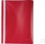 Pergamy snelhechtmap ft A4 PP pak van 25 stuks rood - Thumbnail 2
