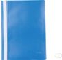 Pergamy snelhechtmap ft A4 PP pak van 5 stuks donkerblauw - Thumbnail 2