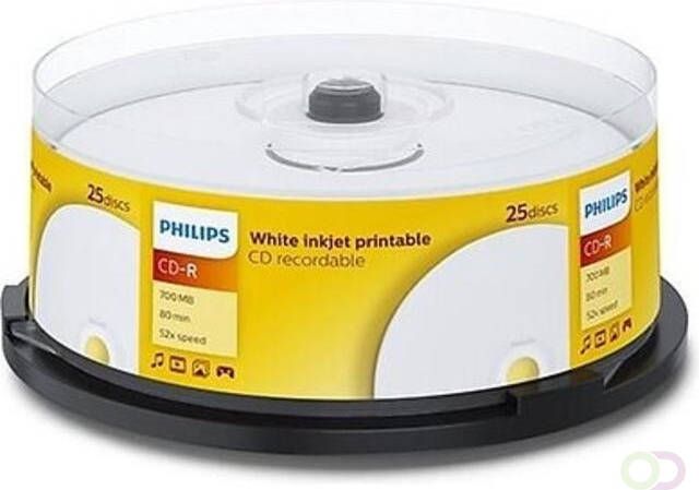 Philips CD-R 80Min 700MB 52x IW SP (25)