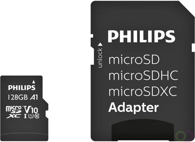 Philips Geheugenkaart micro SDXC Class 10 UHS-I U1 128GB
