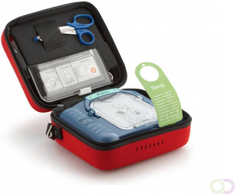 Philips HS-1 AED met smalle draagtas