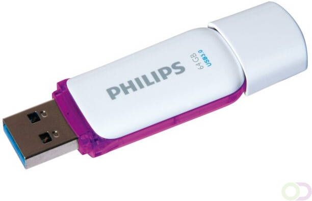 Philips USB-stick 3.0 Snow 64GB paars