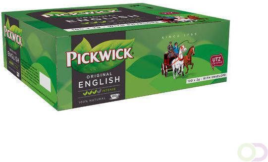Pickwick Engelse thee met envelop UTZ 2gr
