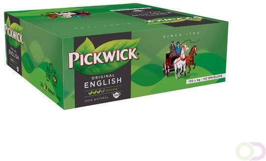 Pickwick Thee Engelse melange 100 stuks 4 gram zonder envelop