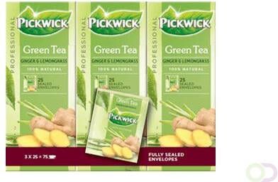 Pickwick Professional groene thee ginger lemon 2gr