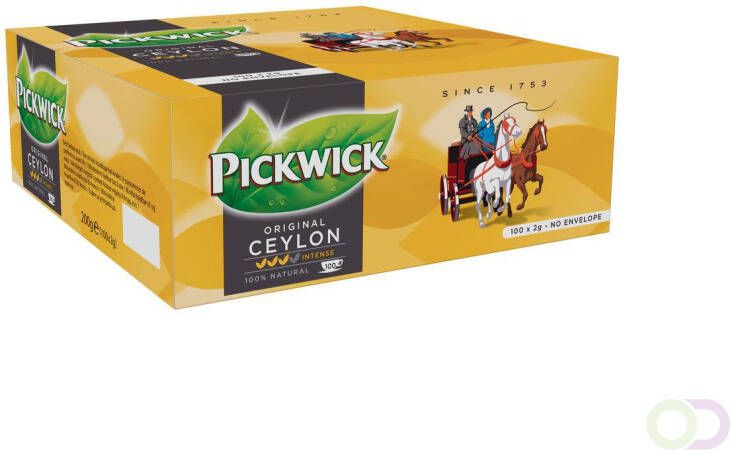 Pickwick Thee ceylon zonder envelop 100x2gr