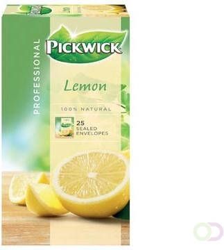 Pickwick Thee citroen 25 zakjes van 1.5gr