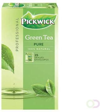 Pickwick thee groene thee Pure pak van 25 zakjes