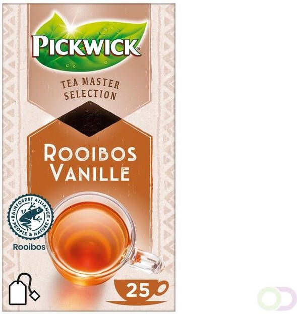 Pickwick Thee Master Selection rooibos vanille 25st