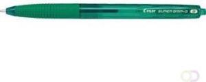 Pilot balpen Super Grip G retractable breed groen