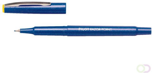 Pilot Fineliner Razor Point SW 10 PP blauw 0.3mm