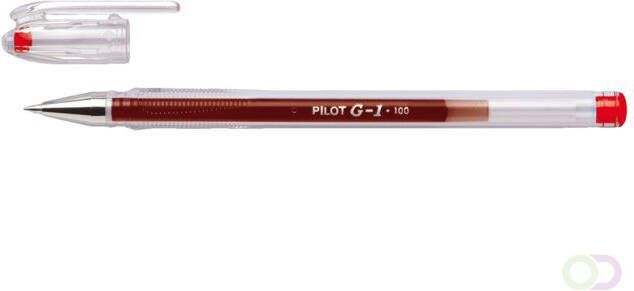 Pilot Gelschrijver G-1 medium rood