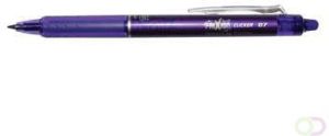 Pilot intrekbare roller FriXion Ball Clicker medium punt 0 7 mm paars