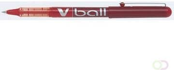 Pilot liquid-ink roller V-Ball V5 rood