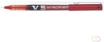 Pilot roller Hi-Tecpoint V5 schrijfbreedte 0 3 mm rood