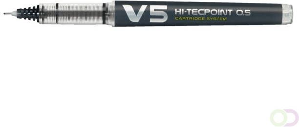 Pilot Rollerpen begreen Hi Tecpoint V5 0 3mm zwart