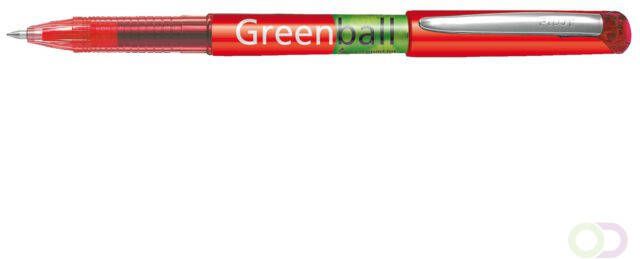 Pilot Rollerpen Greenball Begreen medium rood