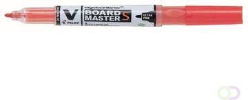 Pilot whiteboardmarker V-Board Master S ultra fijn 0 8 mm rood