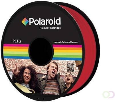 Polaroid 3D Universal PETG Filament 1 kg rood