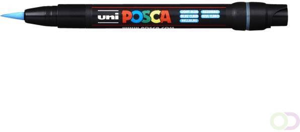 Posca Brushverfstift PCF350 lichtblauw