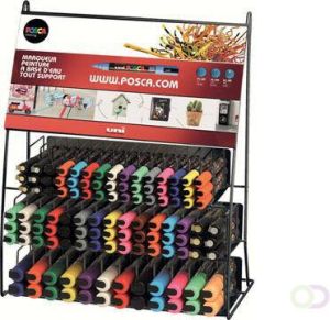 Posca paintmarker Franse display met 132 stuks