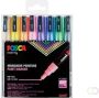 Posca paintmarker PC-3M set van 8 markers in geassorteerde pastelkleuren - Thumbnail 2