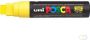 Posca uni-ball Paint Marker op waterbasis PC-17K geel - Thumbnail 2