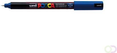 Posca uni-ball Paint Marker op waterbasis PC-1MC donkerblauw