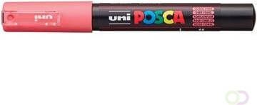 Posca uni-ball Paint Marker op waterbasis PC-1MC koraalrood