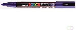 Posca uni-ball Paint Marker op waterbasis PC-3M donkerblauw