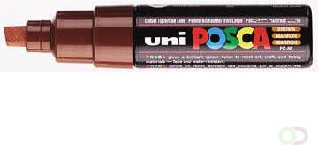 Posca uni-ball Paint Marker op waterbasis PC-8K bruin