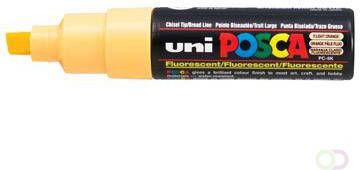 Posca uni-ball Paint Marker op waterbasis PC-8K fluo oranje