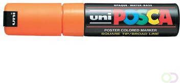 Posca uni-ball Paint Marker op waterbasis PC-8K fluo oranje