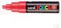 Posca uni ball Paint Marker op waterbasis PC 8K fluo rood - Thumbnail 2