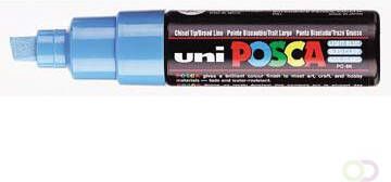 Posca uni-ball Paint Marker op waterbasis PC-8K lichtblauw