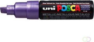 Posca uni-ball Paint Marker op waterbasis PC-8K paars metaal