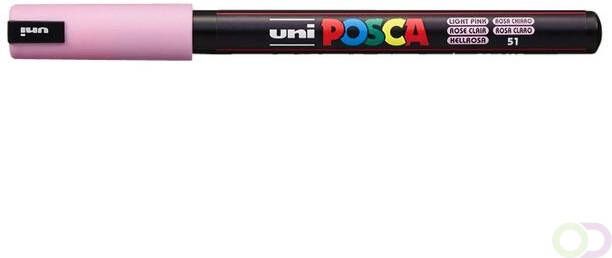Posca uni-ball Paint Marker op waterbasis PC-1MR lichtroze