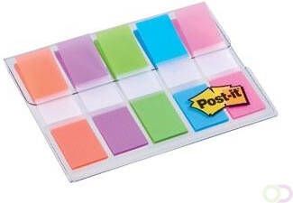 Post-it Index ft 11 9X43 2 mm blister met 5 kleuren 20 tabs per kleur