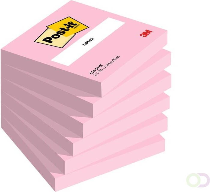 Post-It Notes 100 vel ft 76 x 76 mm roze (flamingo pink)