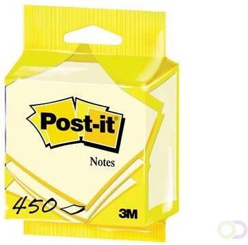 Post-it Notes 450 vel ft 76 x 76 mm geel op blister