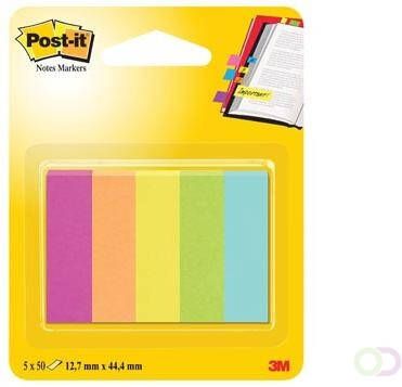 Post-it notes markers Capetown ft 12 7 x 44 4 mm blister met 5 blokjes van 50 vel