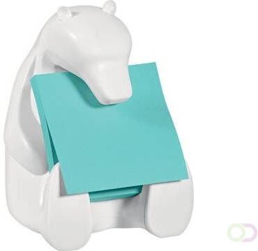 Post-it Super Sticky z-notes dispenser beer voor ft 76 x 76 met 1 blok van 90 blaadjes blauw