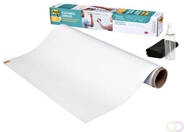 Post-it Whiteboardfolie 3M Flex Write Surface 60 9x91 4cm wit