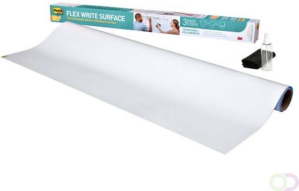 Post-it Whiteboardfolie 3M Post it Flex Write Surface 91 4x121 9cm wit