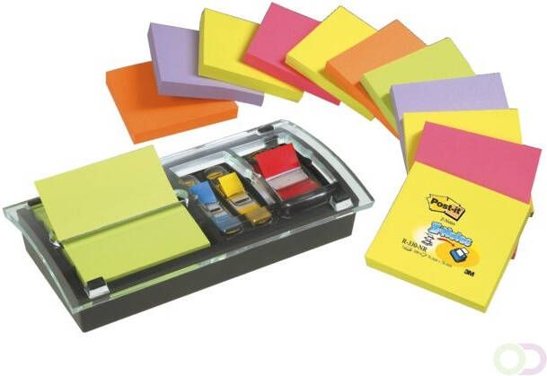 Post-it Z-Notes dispenser design combi voor ft index en 76 x 76 mm