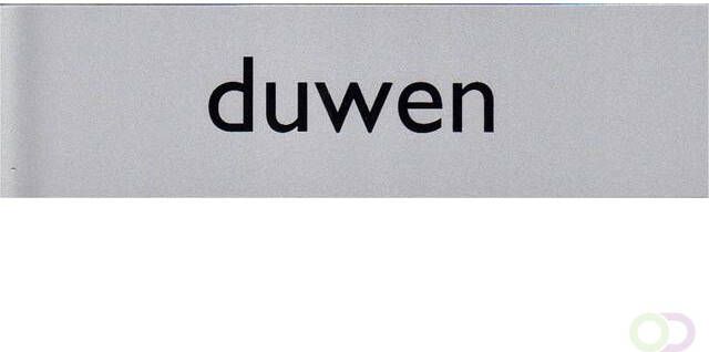 Posta Infobord pictogram duwen 165x44mm
