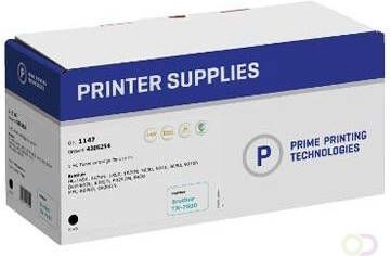 Prime Printing toner zwart 6500 pagina's voor Brother OEM: TN-7600