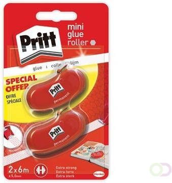 Pritt lijmroller Glue it Refill blister met 2 stuks(2e aan halve prijs )